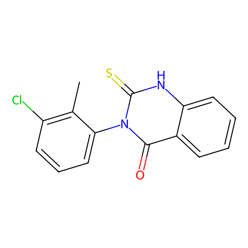 3-(3-Chloro-2-methylphenyl)-2-sulfanylidene-2,3-dihydroquinazolin-4(1H)-one structure
