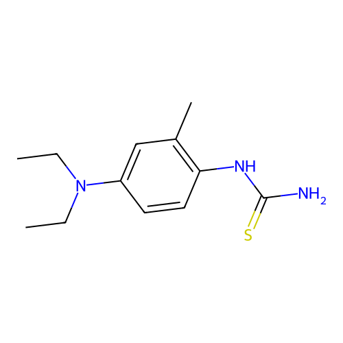 [4-(Diethylamino)-2-methylphenyl]thiourea structure