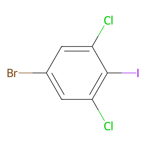 5-Bromo-1,3-dichloro-2-iodobenzene structure