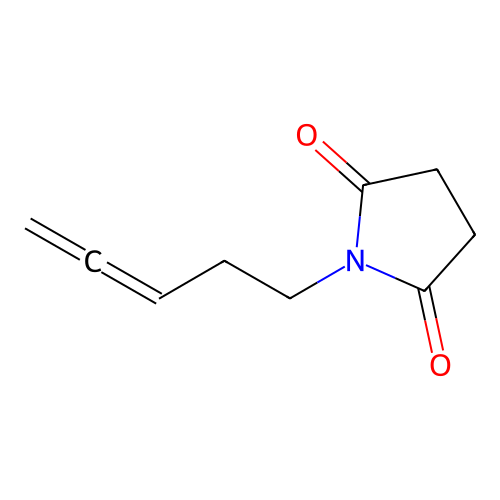 1-(3,4-Pentadien-1-yl)-2,5-pyrrolidinedione structure
