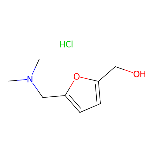 ((2-(Hydroxymethyl)-5-furyl)methyl)ammonium chloride structure