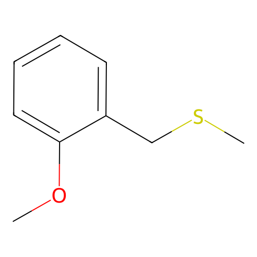 2-(Methylthiomethyl)anisole structure