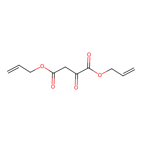 Diprop-2-en-1-yl 2-oxobutanedioate structure
