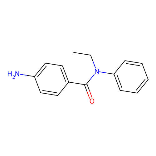 4-Amino-N-ethyl-N-phenylbenzamide structure