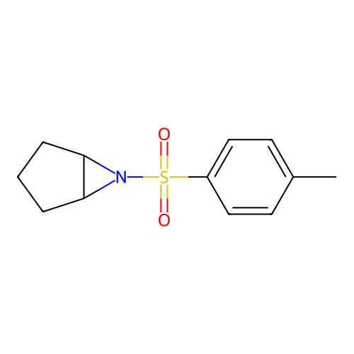 6-Tosyl-6-azabicyclo[3.1.0]hexane structure