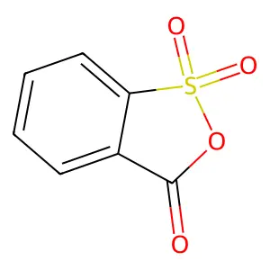 2-磺基苯甲酸酐 structure