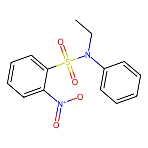 N-乙基-2-硝基-N-苯基苯磺酰胺 structure