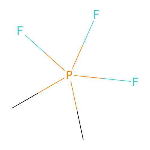 Dimethyltrifluorophosphorane structure