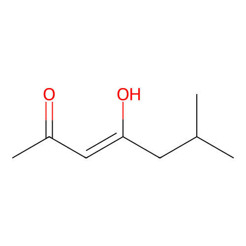 2-Hepten-4-one, 2-hydroxy-6-methyl- structure