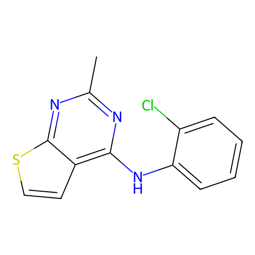 N-(2-Chlorophenyl)-2-methylthieno[2,3-d]pyrimidin-4-amine structure
