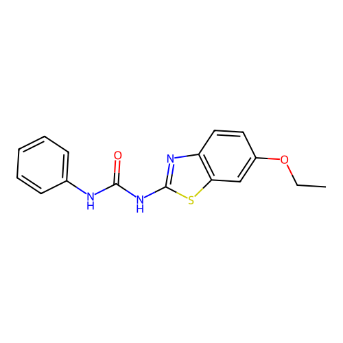 1-(6-Ethoxy-1,3-benzothiazol-2-yl)-3-phenylurea structure