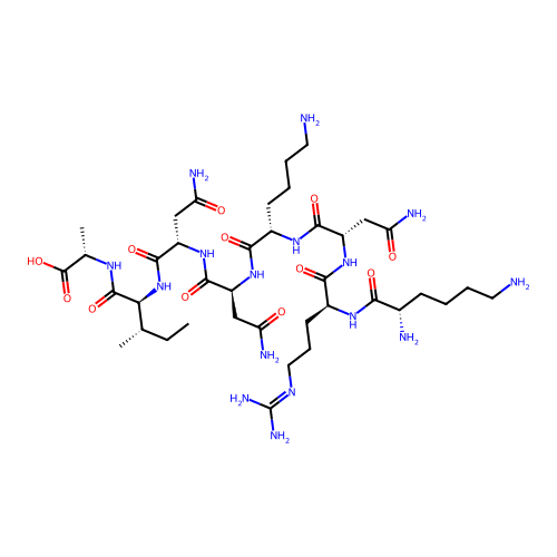 Glicentin (62-69) structure