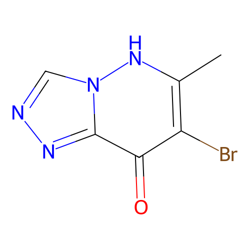 7-Bromo-6-methyl(1,2,4)triazolo(4,3-b)pyridazin-8(5H)-one structure