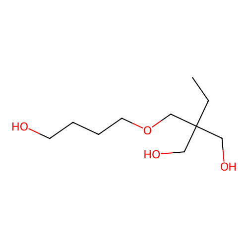 2-Ethyl-2-((4-hydroxybutoxy)methyl)propane-1,3-diol structure