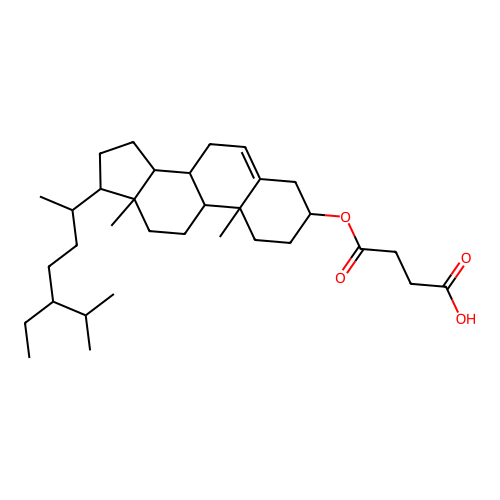 beta-Sitosterol hydrogen succinate structure