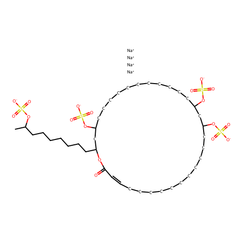 Dotriacolide sodium structure