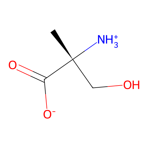 2-Methyl-D-serine structure