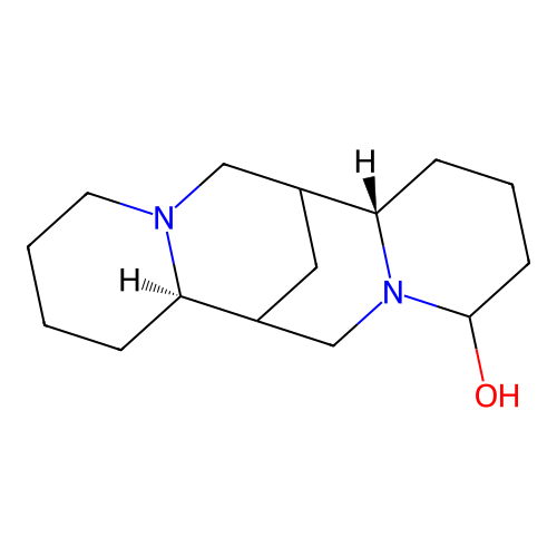 4-Hydroxylupanine structure