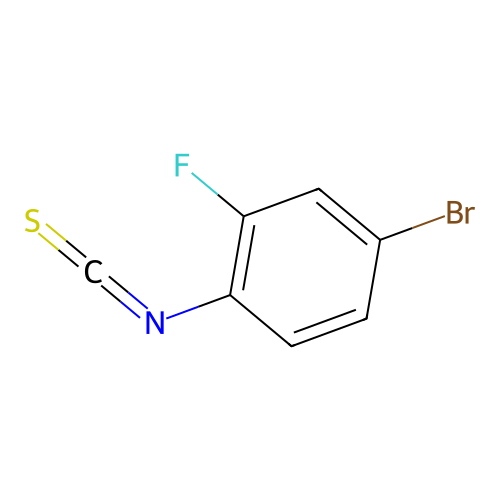 4-Bromo-2-fluorophenylisothiocyanate structure