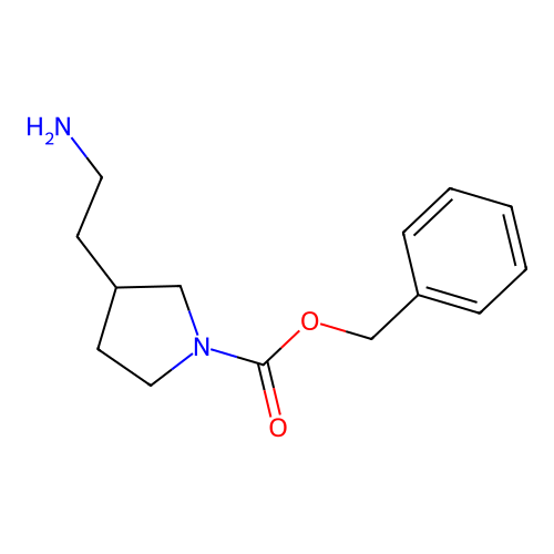3-Aminoethyl-1-N-Cbz-pyrrolidine structure