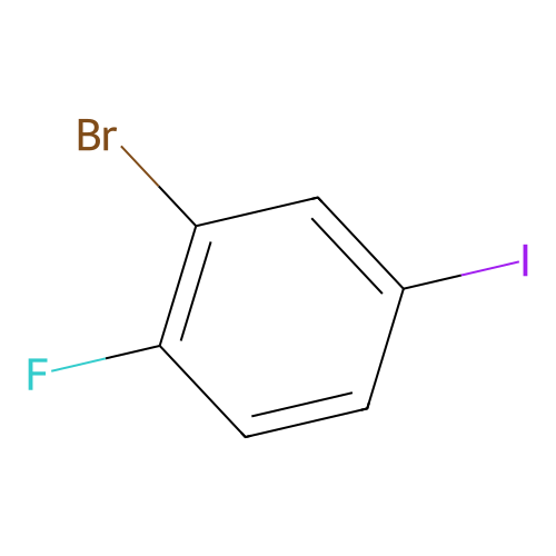 2-Bromo-1-fluoro-4-iodobenzene structure