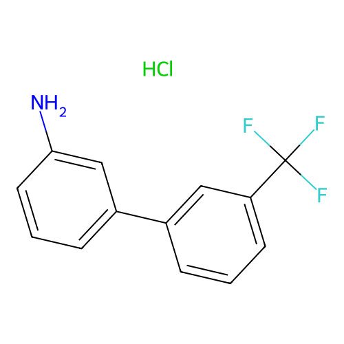 3'-(Trifluoromethyl)-[1,1'-biphenyl]-3-amine hydrochloride structure