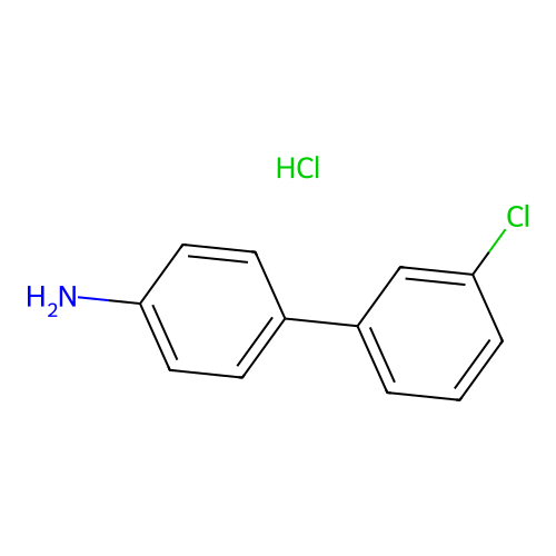 3'-Chloro-[1,1'-biphenyl]-4-amine hydrochloride structure