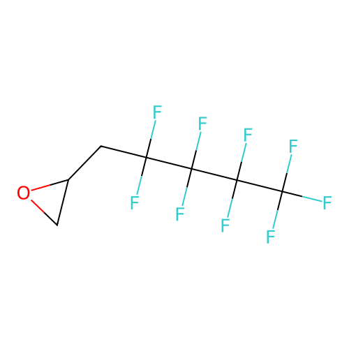 2,2,3,3,4,4,5,5,5-Nonafluoropentyloxirane structure