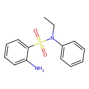 苯磺酰胺2-氨基-N-乙基-N-苯基 structure
