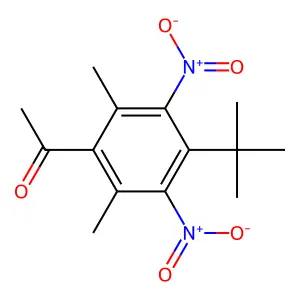 酮麝香 structure