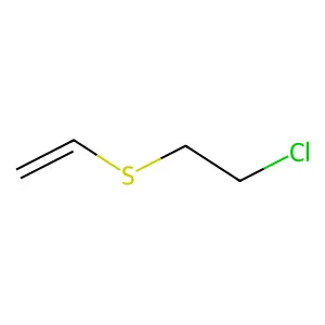 Ethene, ((2-chloroethyl)thio)- structure
