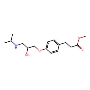 艾司洛爾 structure
