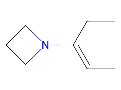 1-Pent-2-en-3-ylazetidine structure