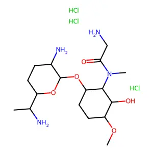 1-Deamino-2-deoxyfortimicin A structure