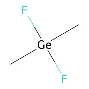 Germane, difluorodimethyl- structure