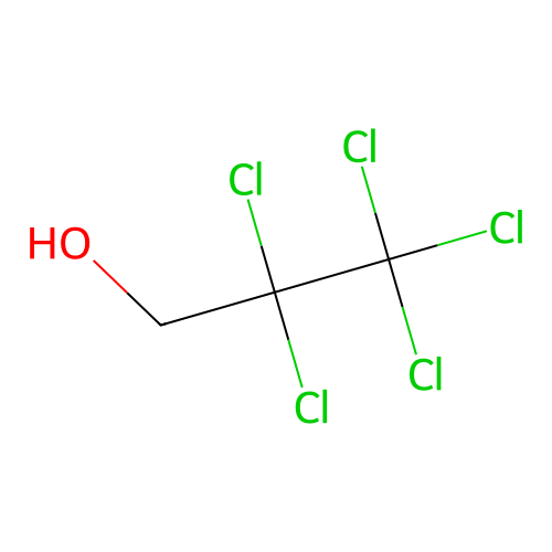 2,2,3,3,3-Pentachloro-1-propanol structure