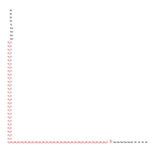 A Trivacant Keggin Fragment structure