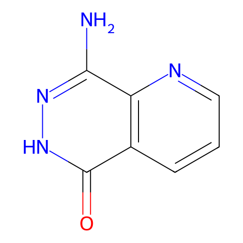 8-amino-6H-pyrido[2,3-d]pyridazin-5-one structure