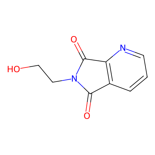 6-(2-Hydroxyethyl)pyrrolo[3,4-b]pyridine-5,7-dione structure