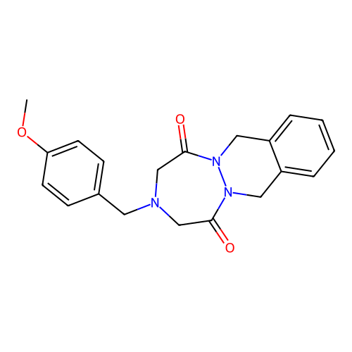 3-(4-Methoxybenzyl)-3,4,7,12-tetrahydro-1H-(1,2,5)triazepino(1,2-b)phthalazine-1,5(2H)-dione structure