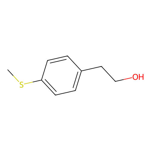 2-(4-Methylsulfanylphenyl)ethanol structure