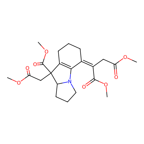 dimethyl (2Z)-2-[4-methoxycarbonyl-4-(2-methoxy-2-oxoethyl)- structure