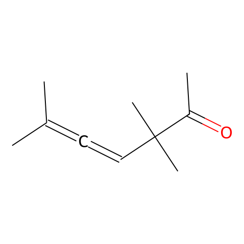 4,5-Heptadien-2-one, 3,3,6-trimethyl- structure