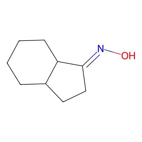 N-(2,3,3a,4,5,6,7,7a-octahydroinden-1-ylidene)hydroxylamine structure