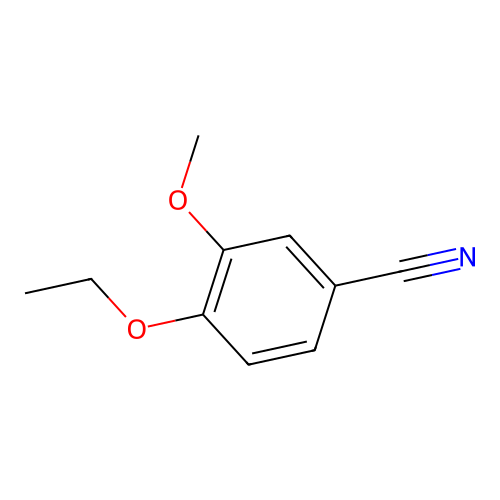 4-Ethoxy-3-methoxybenzonitrile structure