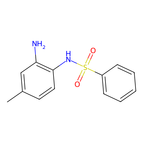 N-(2-氨基-4-甲基苯基)苯磺酰胺 structure
