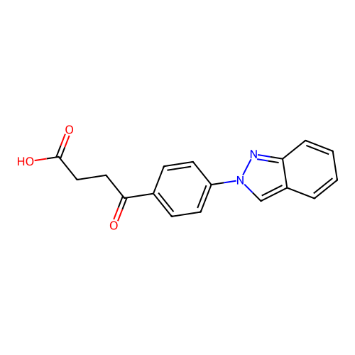 Benzenebutanoic acid, 4-(2H-indazol-2-yl)-gamma-oxo- structure
