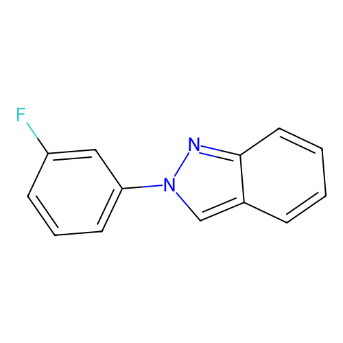 2H-Indazole, 2-(3-fluorophenyl)- structure