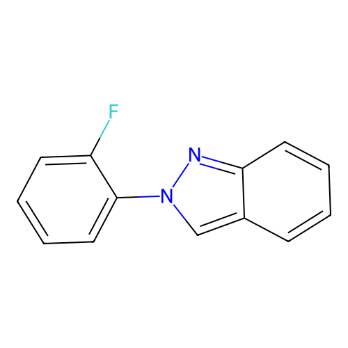2H-Indazole, 2-(2-fluorophenyl)- structure