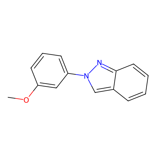 2H-Indazole, 2-(3-methoxyphenyl)- structure
